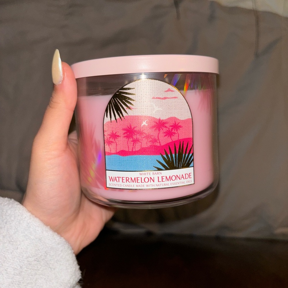 Bath & Body Works Candle- Watermelon Lemonade